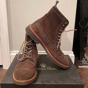 Massimo Dutti Green Boots